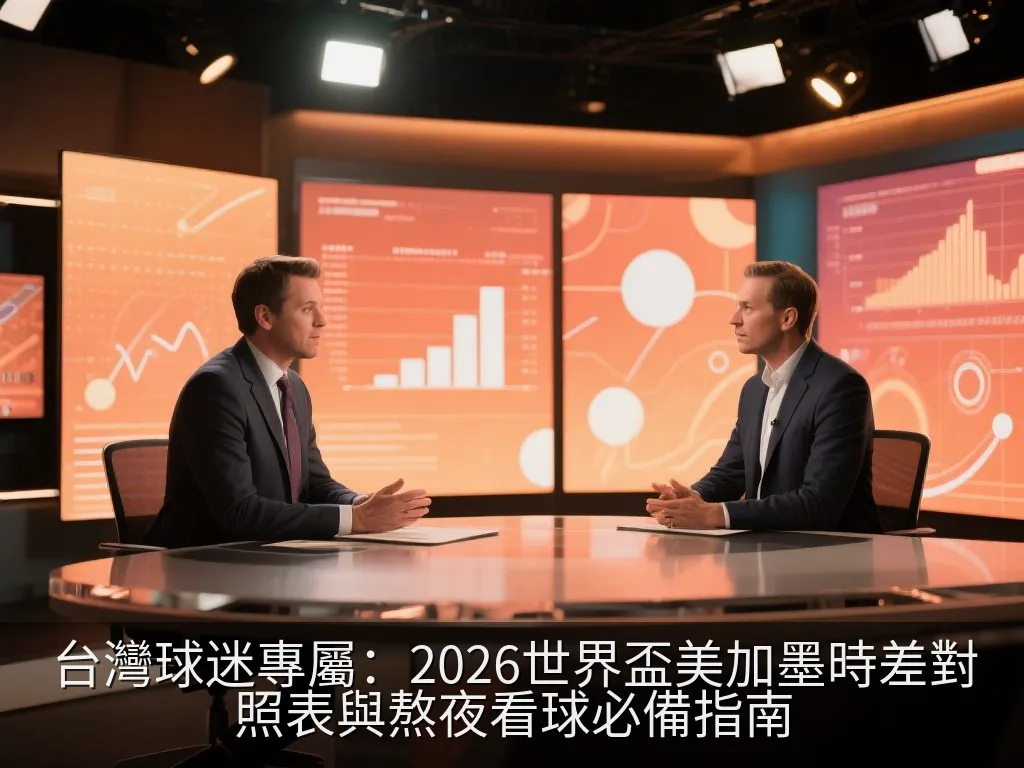 台灣球迷專屬：2026世界盃美加墨時差對照表與熬夜看球必備指南
